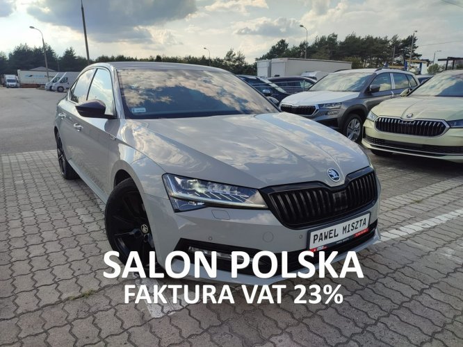 Škoda Superb Salon Polska fv23% sportline III (2015-2023)