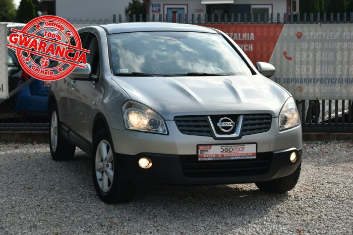 Nissan Qashqai 1.5DCi 103KM 2008r. Panorama Climatronic Tempomat Keyless Alufelgi I (2007-2013)