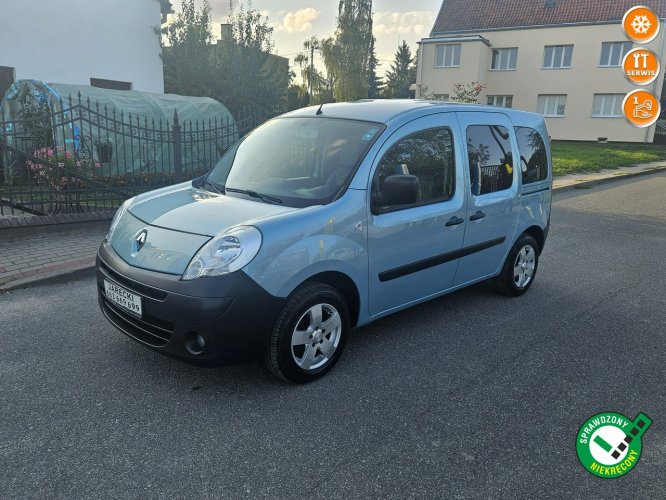 Renault Kangoo Opłacony Niezawodny Zdrowy  Zadbany Serwisowany  Klima Alu 1 Wł III (2008-2013)