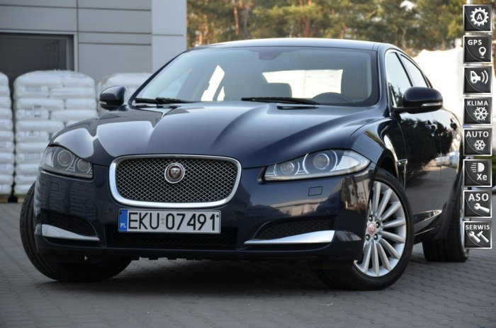 Jaguar XF Zarejestrowany 2.2D 190KM Lift Serwis Jasna skóra LED Kamera Navi PDC X250 (2007-2015)