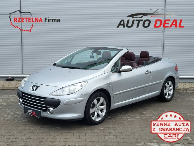 Peugeot 307 CC 2.0D 136KM, Skóra, Nawigacja, Komputer, Rejestrator, AUTO DEAL Piła