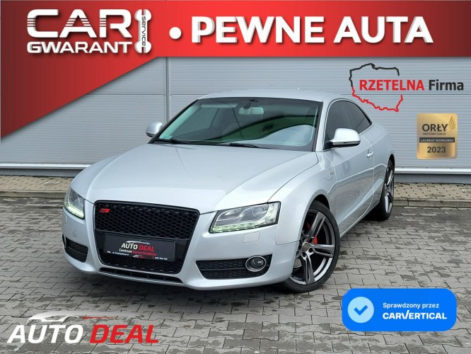 Audi A5 3.0 TDi, 240KM, Quattro, 4x4, Automat, Nawigacja, Zamiana, AUTO DEAL 8T (2007-2016)