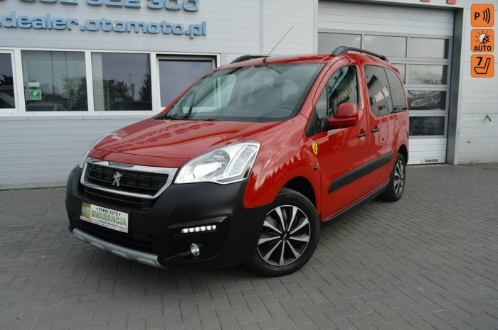 Peugeot Partner 1.6 BlueHDi Tepee Serwis Led Klimatronik EURO-6b 7-osób II (2008-)