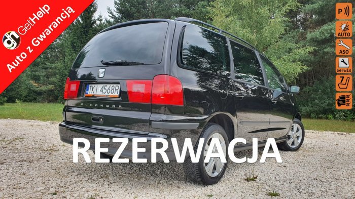 Seat Alhambra 2.0 8v # Climatronic # Parktronic # 7osobowy # Udokumentowany Przebieg I (1996-2010)