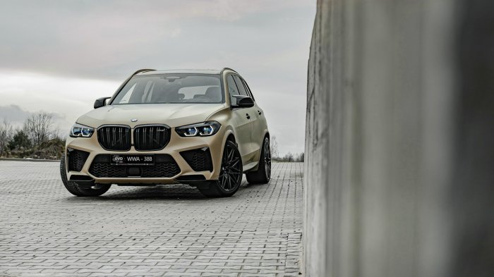 BMW X5 M BMW X5M COMPETITION BEIGE 625HP EVOCLUB PROJECT