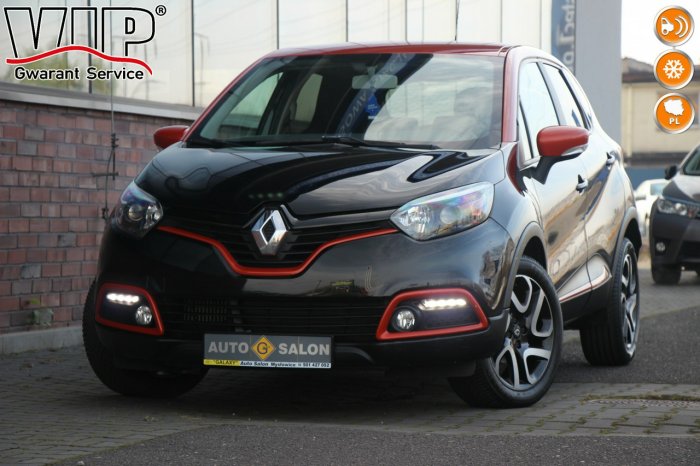 Renault Captur Klima*Led*Pdc*Alu*Komp*Temp*BT*2xKolor*Gwarancja VGS !!! I (2013-2019)