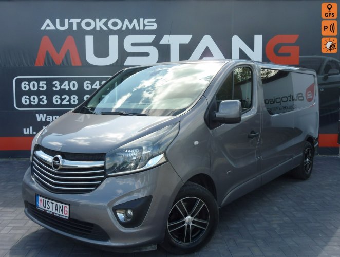 Opel Vivaro 1.6 CDTI 140Ps*Brygadówka*6-Osób*Navi*Klimatyzacja*Hak