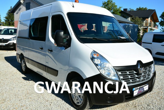 Renault Master 7 osobowy brygadówka doka pełna opcja