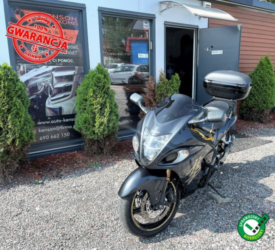 Suzuki Hayabusa 100 Sprawny, Zadbany, Sportowe wydechy, Kufer, Carbon, Dodatki