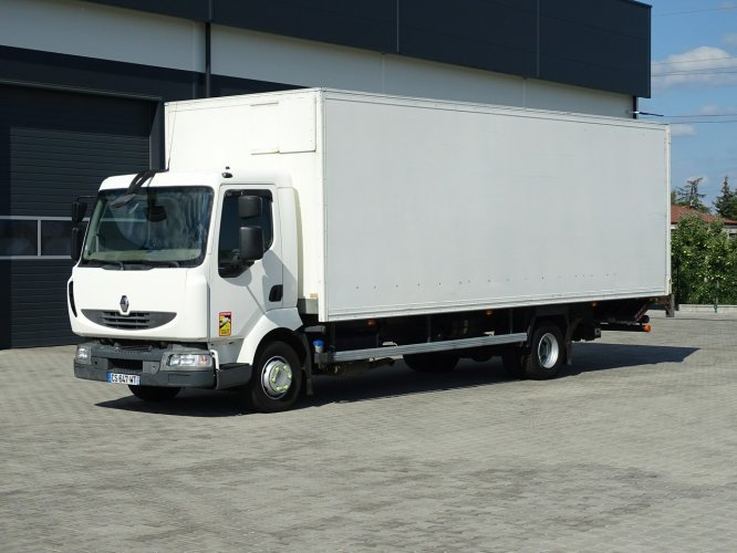 Renault Midlum 180 DXI  Sprowadzony EURO 5 Automat, Kontener 7.53 x 2.47 x 2.42, Winda 1500kg, tylko 187 tys km