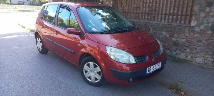 Renault Scenic Bezwypadkowy ! Nowy rozrząd z kołem faz rozrządu Możliwa zamiana ! II (2003-2009)