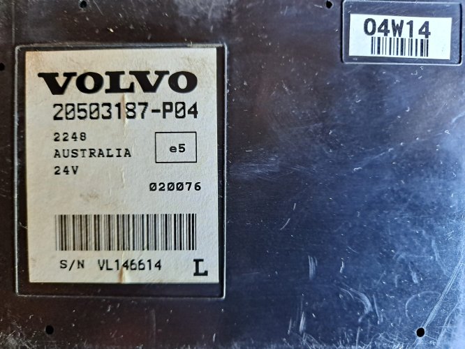 20503187 P04  Sterownik Modul Poduszek Volvo