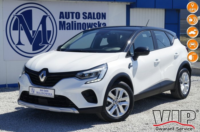 Renault Captur HYBRID 22 Tys.Km Navi Kamera Led Asystent Pasa 2xPDC Sensory Tempomat II (2019-)