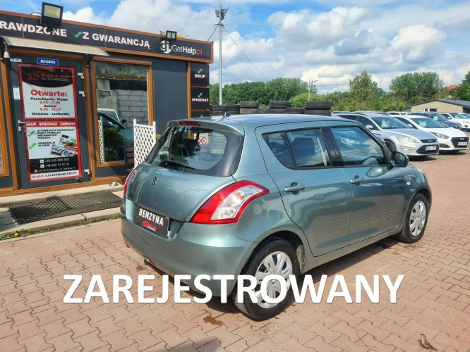 Suzuki Swift / 1.3 benzyna / Zarejestrowany/ Klima/ 5 drzwi / V (2010-)