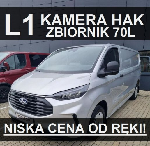 Ford Transit Custom L1 Nowy Ford Custom 136KM L1 Dostępny od ręki Super Cena 1916zł