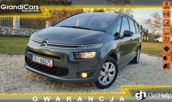 Citroen C4 Grand Picasso 1.6 eHDI 116KM # Climatronic # NAVI # Parktronic # 7 Osób # Piękny II (2013-)