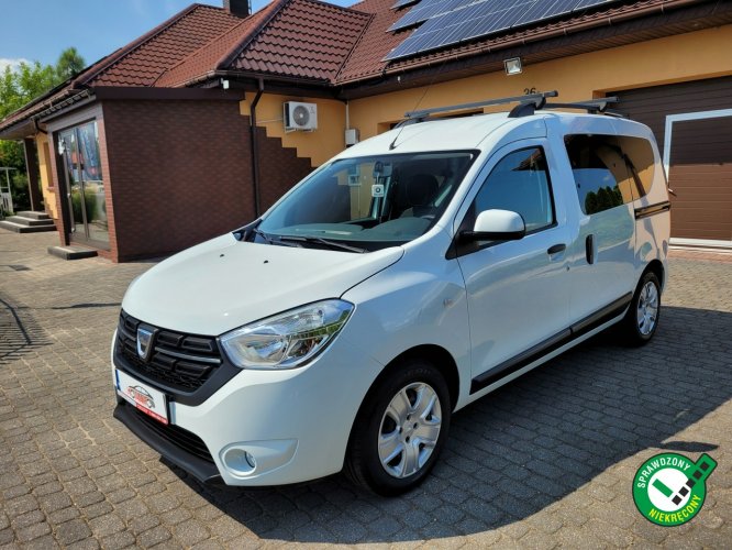 Dacia Dokker LAUREATE 1.5 dCi 90KM Relingi Hak Salon Polska Serwis Zadbany FV 23%