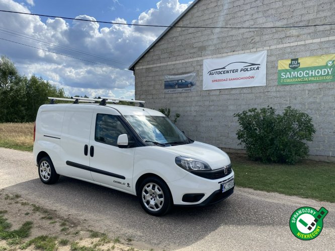 Fiat Doblo 1.6 MultiJet MAXi 3 osobowy 2018r. Podgrzewane siedzenia Klimatyzacja.