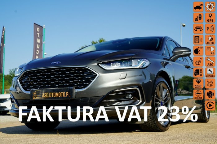 Ford Mondeo VIGNALE ful led KAMERA masaze SKÓRA el.klapa ACC blis wentylacja max Mk5 (2014-)