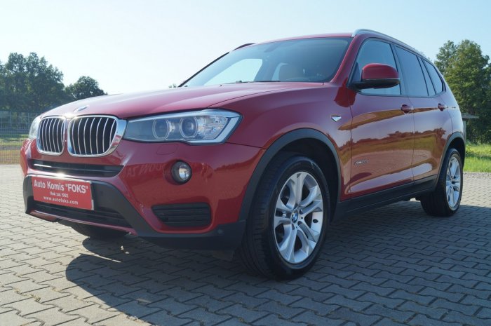 BMW X3 Salon PL  II GI Wł. X-Drive automat  skóra navi ksenon  106 tys.km. F25 (2010-)