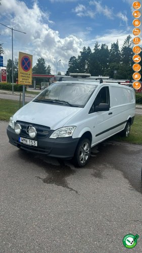 Mercedes Vito Extra long najdłuższy 2.2 cdi automat  Navi skóry posh.fotele perfect