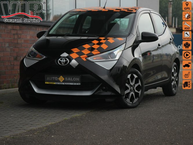 Toyota Aygo 11.2018*Navi*Klima*GrzaneFotele*Kamera*Esp*Led*BT*Alu*Android*GwarVGS II (2014-)