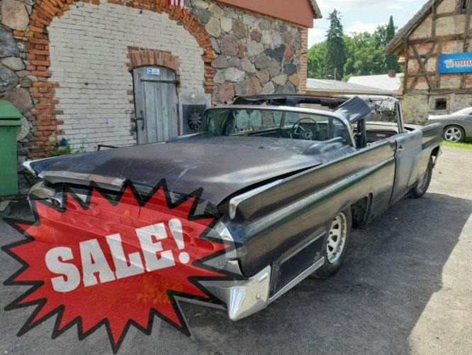 Lincoln Town Car Continental Convertible 1959 barn find ! model Mark IV bardzo rzadki I (1981-1993)