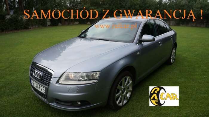 Audi A6 S-Line Super stan. Gwarancja C6 (2004-2011)