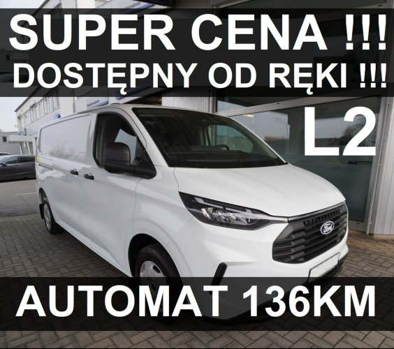 Ford Transit Custom L2 Nowy Ford Custom 136KM Full Led Od ręki Super Cena 2083zł