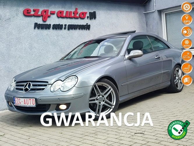 Mercedes CLK 200 Kompresor 184KM bezwypadkowy navi automat Gwarancja W209 (2002-)