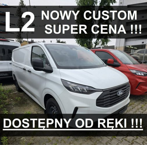 Ford Transit Custom L2 Nowy Ford Custom 136KM Dostępny od ręki Super Cena 1756 zł