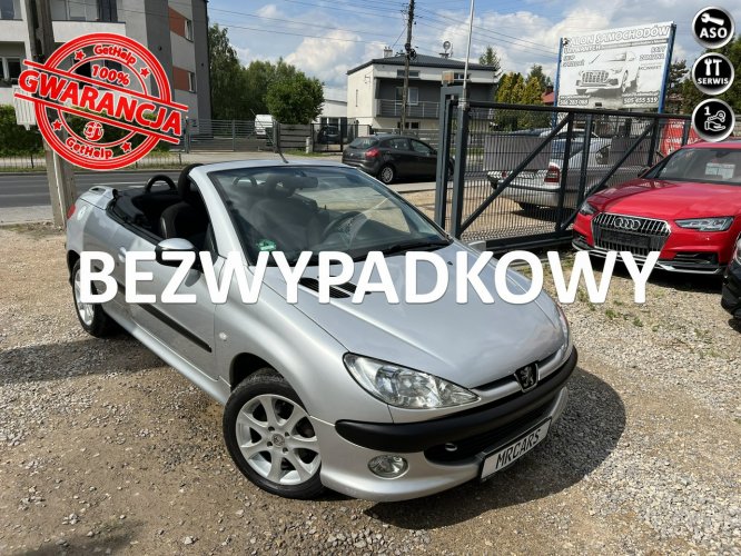 Peugeot 206 CC 1.6i*109PS*Sprawny*DAch*1*wł*opłacony*Niemcy*Bardzo*Ładny