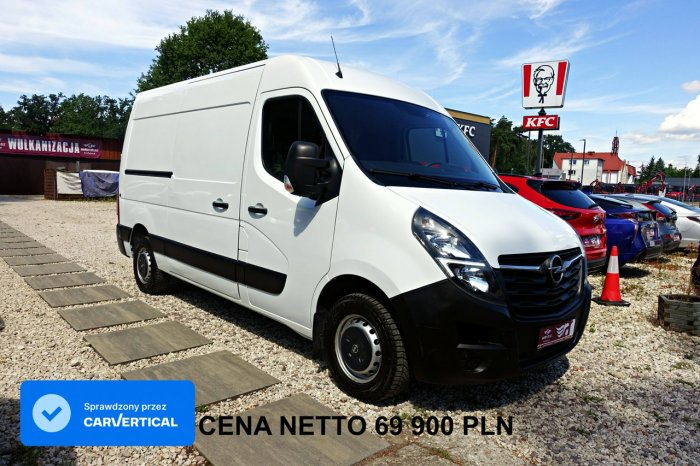 Opel Movano Fv 23% / Automat / L2H2 / Klimatronic / Navi / Martwa Strefa / Kamera