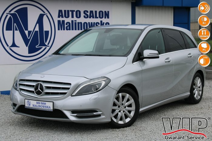 Mercedes B 180 Salon PL Serwis Klimatronik Xenon Led 2xPDC Sensory Komputer Alu W246 (2011-)