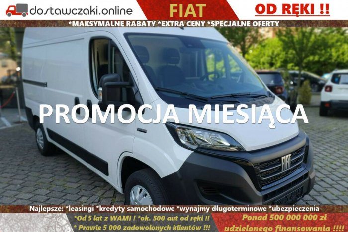 Fiat Ducato  L3H2 2.2 140KM, podw. resor, 3 miejsca, tempomat, od ręki !!