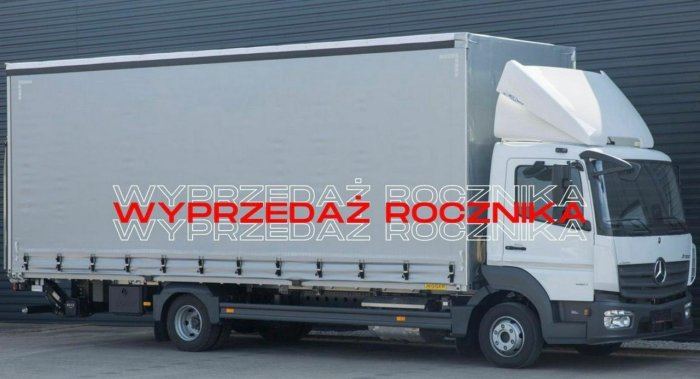 Mercedes Benz Atego 821 L PLANDEKA 18 EUROPALET + WINDA NOWY 0KM / JEDYNY W POLSCE !