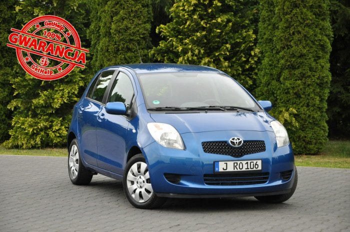 Toyota Yaris 1.0i(70KM)*Klimatronik*I Właściciel*Welur*Alu16"ASO Toyota II (2005-2011)