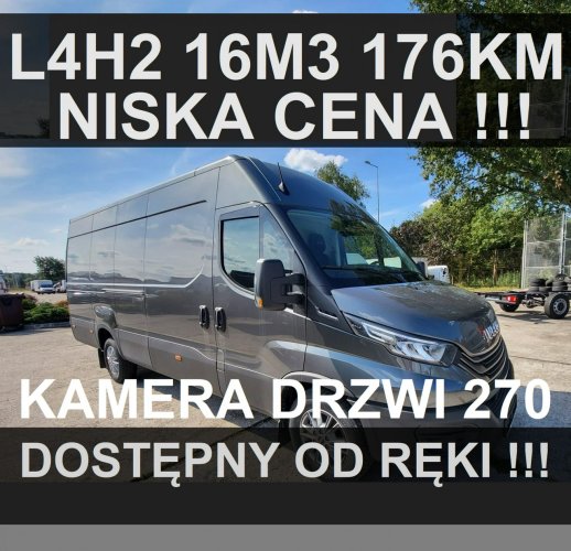 Iveco Daily 35S18 H 16m3 L4H2 Furgon Automat Kamera 176KM Od ręki Niska Cena 2356zł