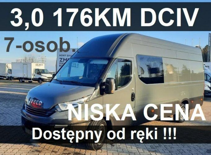 Iveco Daily 35S18 H 16m3 L4H2 Brygada 7-os. Kamera 176KM Od ręki Niska Cena 2488zł