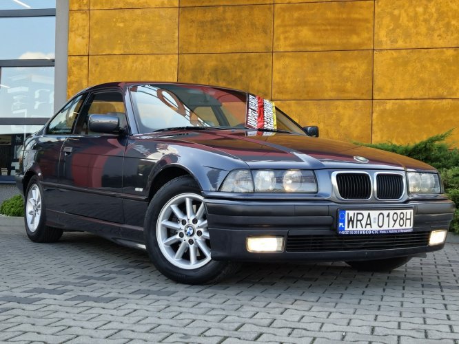 BMW 320 2.0B 150KM Klimatronik, Skóry, Jak Nowa 105tyś km, Stan Kolekcjonerski E36 (1990-1999)