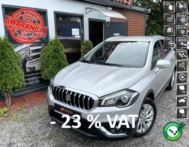 Suzuki SX4 S-Cross LED, Aktywny Tempomat, Radar, Klimatyzacja, Bluetooth, Kamera cofania