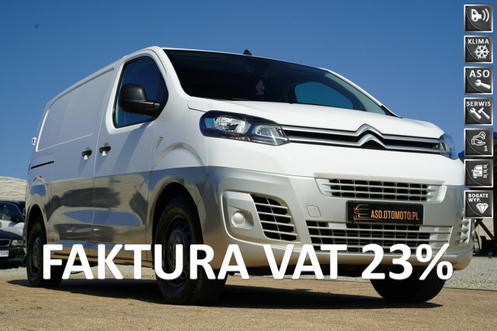 Citroen Jumpy KLIMA serwisowany el.drzwi pełna elek. ESP skóra parktronik H1 L1