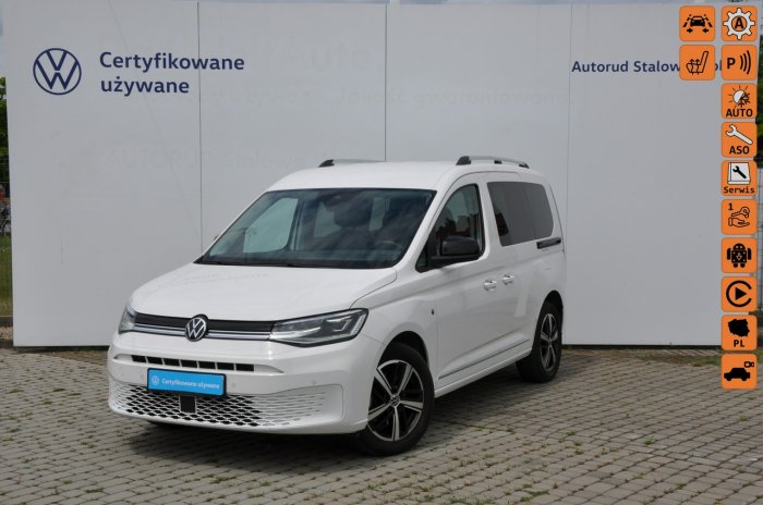 Volkswagen Caddy 2.0TDI DSG Style 122KM Kamera Lane Front Assist Hak FV23 Gwar. Dealer V (2020-)