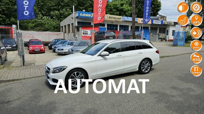 Mercedes C 220 Automat/Serwisowany/fullled/AsystentParkowania/StanBD! W205 (2014-)