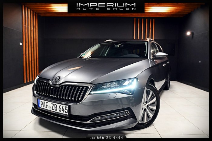 Škoda Superb 2.0i 190KM SCR Style DSG Led Hak Pamięci JAK NOWA III (2015-2023)