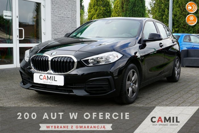 BMW 118 1.5 Benzyna 140KM, rej.2020r., stan perfekcyjny, rok gwarancji w cenie F40 (2019-)