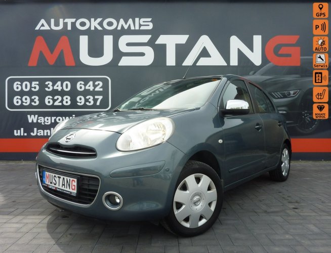 Nissan Micra TEKNA*1.2 80Ps*Navi*Panorama*Grzana Skóra*Klimatronik*2xPDC*Full Opcja K13 (2010-2016)