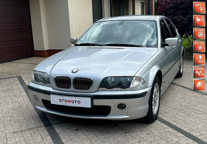 BMW 323 BMW E46 323i 2.5 170KM Sedan Manual M-Pakiet Xenon Opłacona E46 (1998-2007)