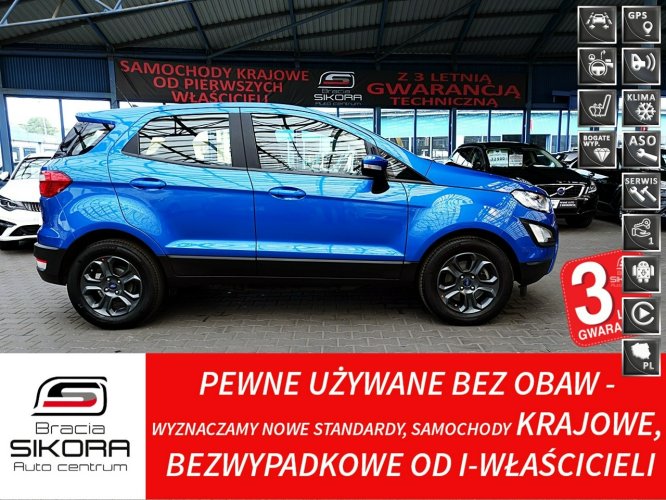 Ford EcoSport Navi+HEAD-UP+PODGRZEW. Kierow+Fotele 3LATA GWARANCJI I-wł Kraj Bezwypa II (2013-)