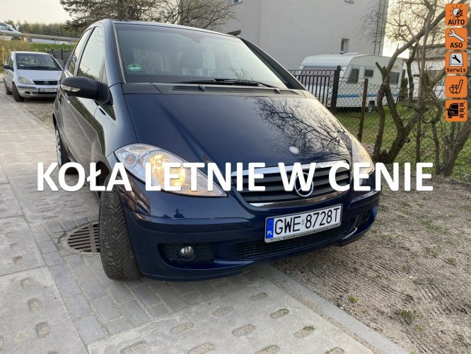 Mercedes A 180 Podgrzew. fotele, Klimatyzacja, Isofix, hak, 2 kpl. kół, serwisowany W169 (2004-2012)